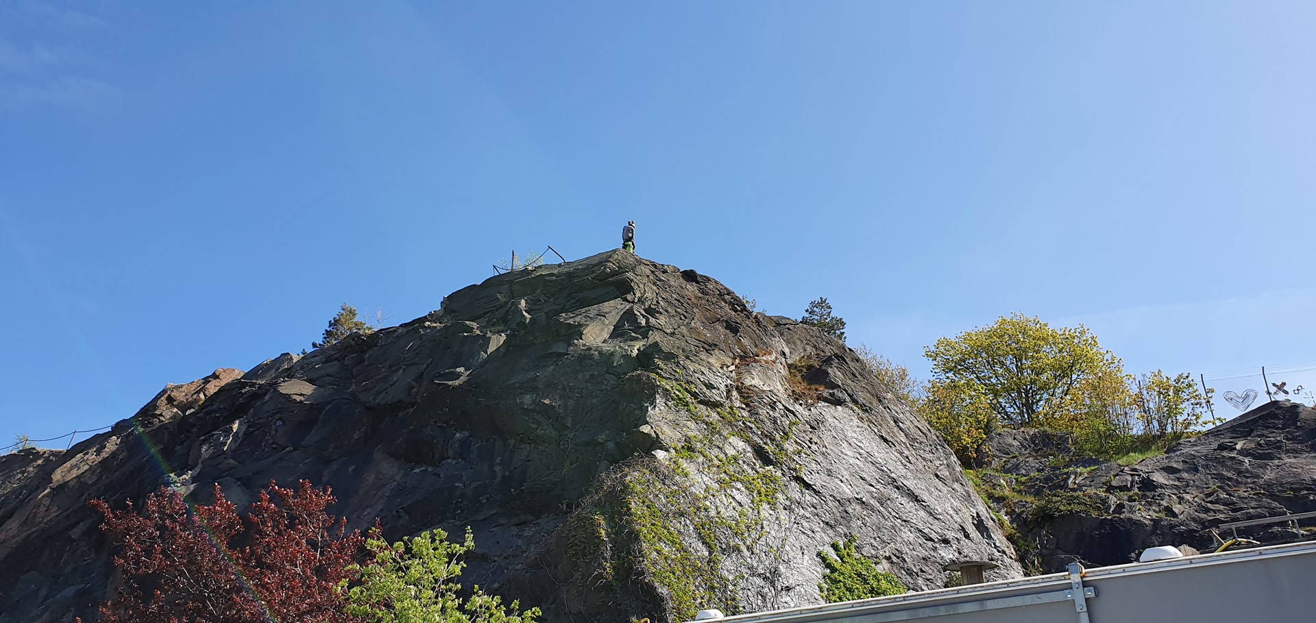 Lidholmen Klättring Berg