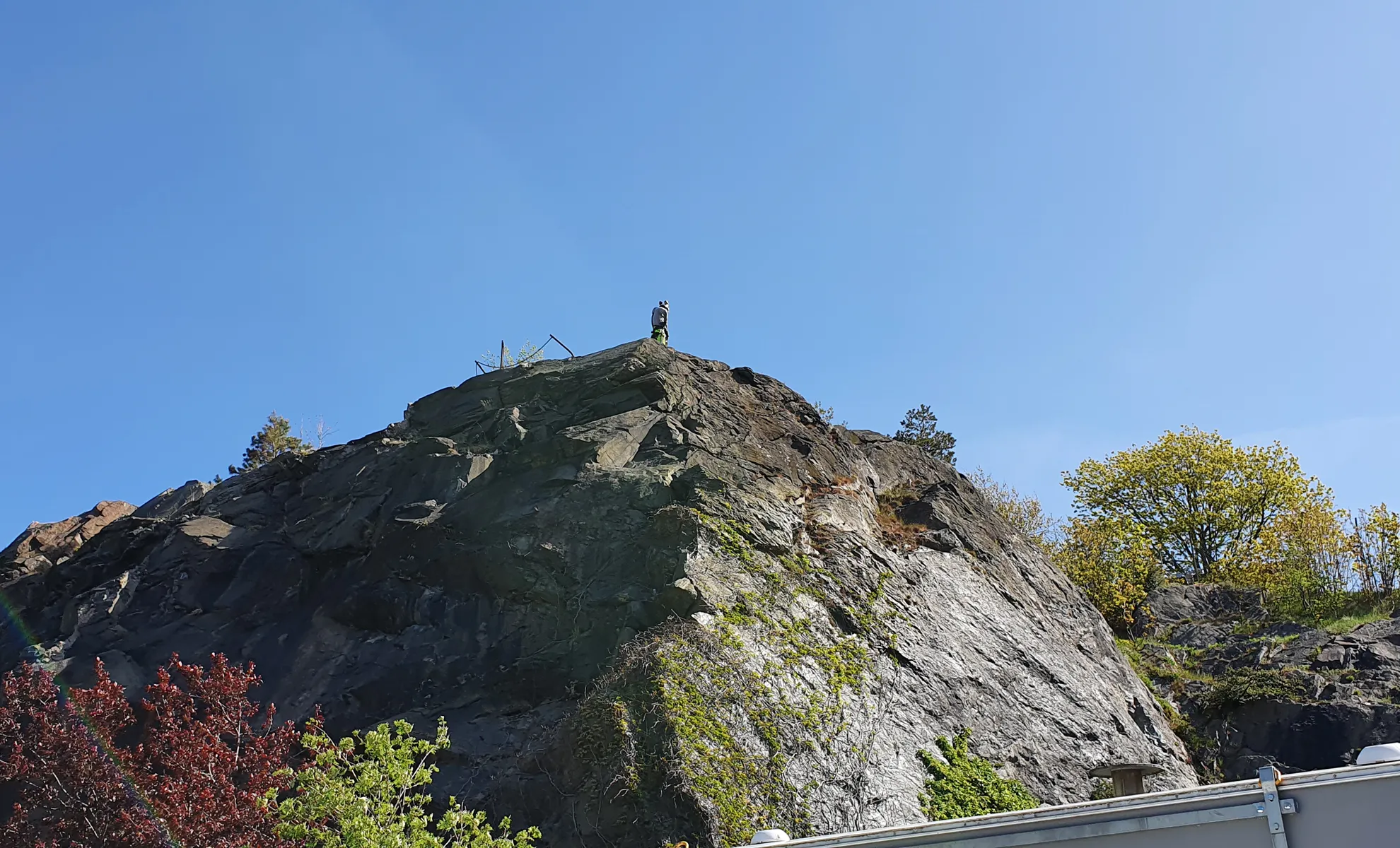 Lidholmen Klättring Berg